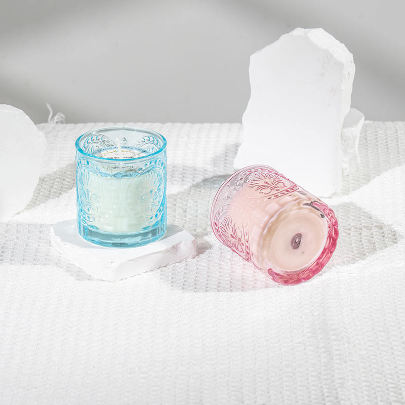 母の日の優雅なガラスボトルの香りのキャンドル - エコソイワックスキャンドルメーカー