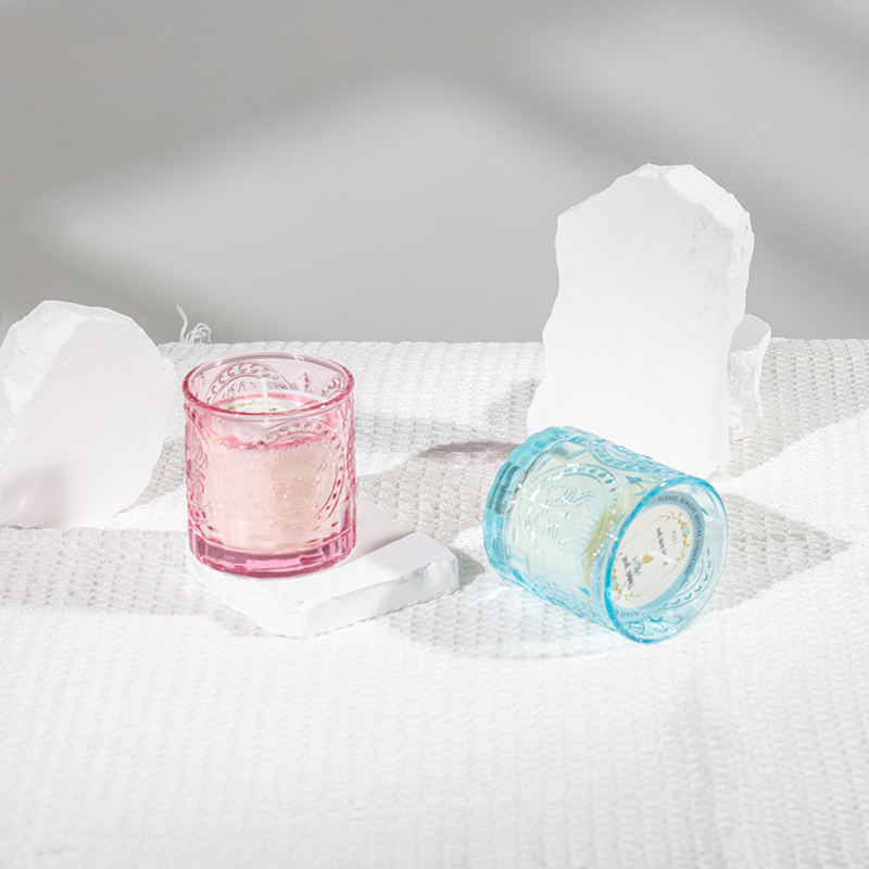 母の日の優雅なガラスボトルの香りのキャンドル - エコソイワックスキャンドルメーカー